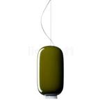 Foscarini Chouchin Hanglamp, 2 - groen - schakelbaar, Huis en Inrichting, Lampen | Hanglampen, Verzenden, Nieuw