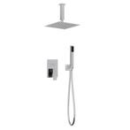 Vierkant Inbouw regendouche met plafond arm 25cm douchekop, Verzenden, Nieuw
