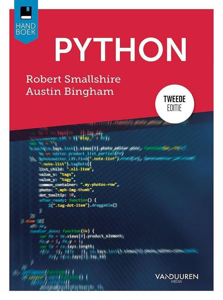 Handboek Python / Handboek 9789463561143 Austin Bingham, Boeken, Informatica en Computer, Zo goed als nieuw, Verzenden