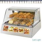 Warmhoudvitrine met Tussenrooster HorecaTraders, Verzenden, Nieuw in verpakking