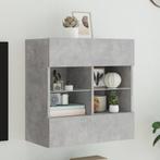 vidaXL Tv-wandmeubel met LED-verlichting 58,5x30x60,5 cm, Huis en Inrichting, Kasten | Televisiemeubels, Verzenden, Nieuw, Overige houtsoorten