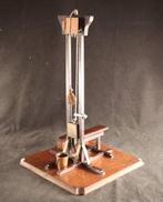 Large antique guillotine - Sigarenknipper - Hout, Messing