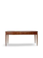 Wandtafel - Hout, Glas, Messing, Antiek en Kunst