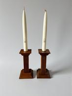 Meubelfabriek Oisterwijk - Kaarsenhouder - Eik - Amsterdamse, Antiek en Kunst