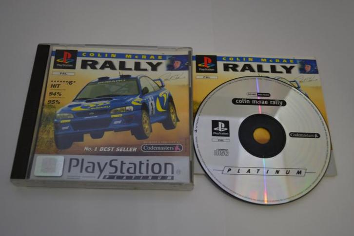 Colin McRae Rally - Platinum (PS1 PAL), Spelcomputers en Games, Games | Sony PlayStation 1, Zo goed als nieuw, Verzenden