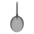 Vispan | Plaatstaal | Ovaal | Geklonken Steel |, Verzenden, Nieuw in verpakking