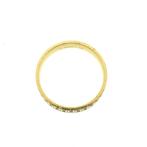 24 Karaat gouden Byzantijnse band ring, 18 tot 19, Gebruikt, Overige kleuren, Ophalen of Verzenden