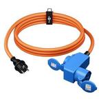 CEE verloopkabel | Goobay | 1.5 meter, Doe-het-zelf en Verbouw, Elektra en Kabels, Verzenden, Nieuw