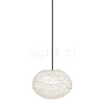 Umage Eos Hanglamp, lampenkap wit/kabel zwart - ø¸35 cm, Huis en Inrichting, Verzenden, Nieuw