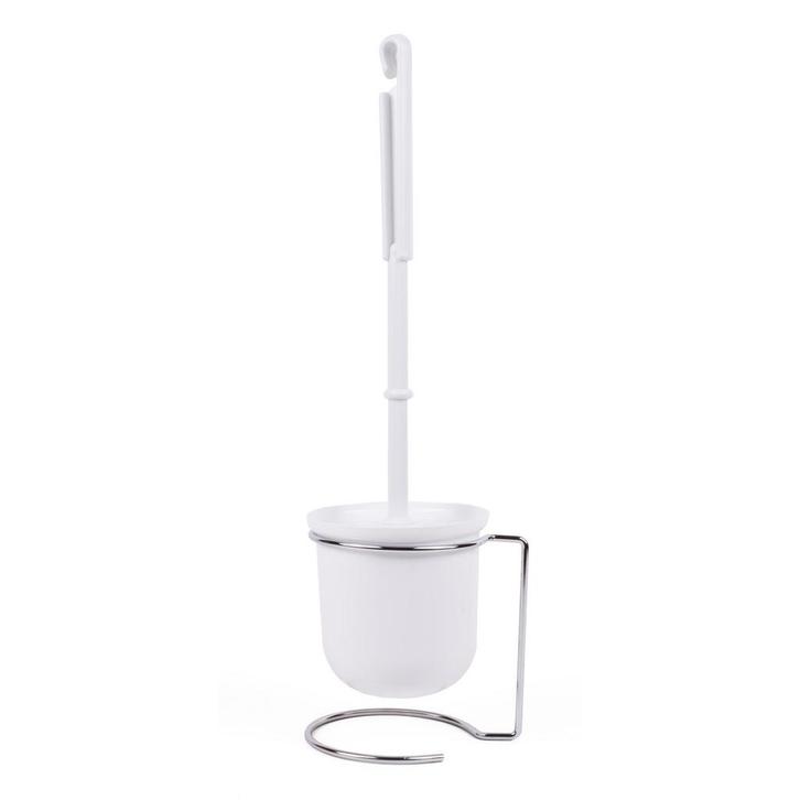 Benson WC borstel met houder - 34 cm - wit - hygiënisch e.., Huis en Inrichting, Badkamer | Badtextiel en Accessoires, Nieuw, Ophalen of Verzenden