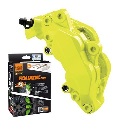 Foliatec Remklauwlakset | NEON geel | 4 Komponenten, Auto diversen, Tuning en Styling, Verzenden