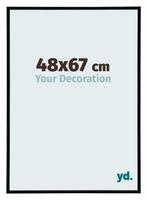 Fotolijst 48x67 cm - Zwart Mat - Kunststof - Annecy, Verzenden, Nieuw