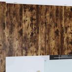 vidaXL Keukenkast Gerookt eiken 60 x 31 x 100 cm Bewerkt, Huis en Inrichting, Keuken | Keukenelementen, Verzenden, Nieuw, Bruin