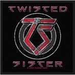Twisted Sister TS Logo - Patch officiële merchandise, Ophalen of Verzenden, Nieuw, Kleding