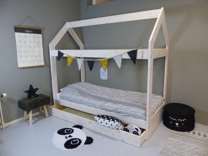 Rockwood® Montessori Huisjesbed Bedhuisje Lief White, Kinderen en Baby's, Kinderkamer | Bedden, Nieuw, Ophalen of Verzenden