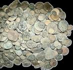 1000 oude bronzen munten, onder andere Grieks, Romeins