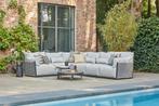 SUNS Sorrento hoek loungeset links 4 delig matt royal grey, Tuin en Terras, Tuinsets en Loungesets, Ophalen of Verzenden, Nieuw