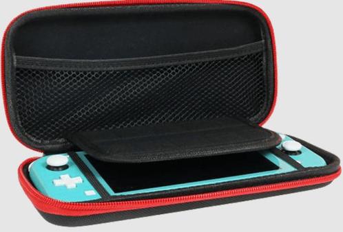Qware Protective Case Nintendo Switch Lite-Zwart / Rood, Spelcomputers en Games, Spelcomputers | Overige, Zo goed als nieuw, Ophalen of Verzenden