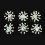PaCaZa - Big Crystal Curlies met Kristallen - 6 stuks, Kleding | Dames, Nieuw, Ophalen of Verzenden