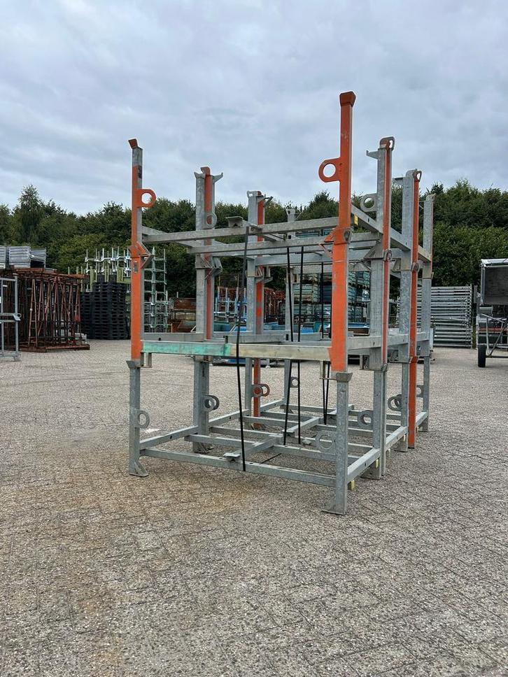 Bouwpallet, stapelpallet, Stapelbaar, Bouwpallets, partij, Doe-het-zelf en Verbouw, Kratten en Dozen, 100 cm of meer, Gebruikt