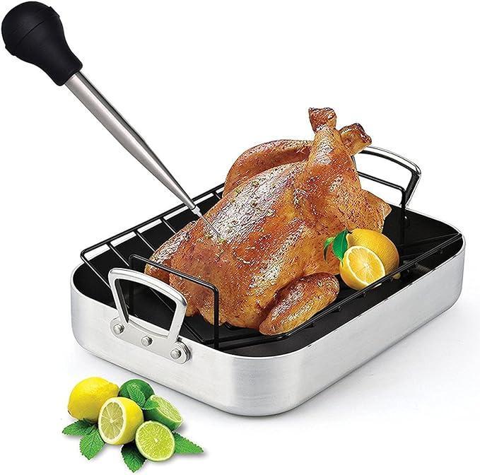 Grill Injector Spuitnaalden Set - Marinade - Vlees - BBQ -, Tuin en Terras, Barbecue-accessoires, Nieuw, Verzenden