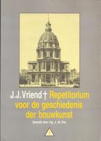 Repetitorium vd geschiedenis bouwkunst 9789066743069 Vriend, Verzenden, Gelezen, Vriend