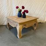 Opium tafel - salontafel -teakhout - vanaf € 115,- TTM Wonen, 50 tot 100 cm, Nieuw, Landelijk, Minder dan 50 cm