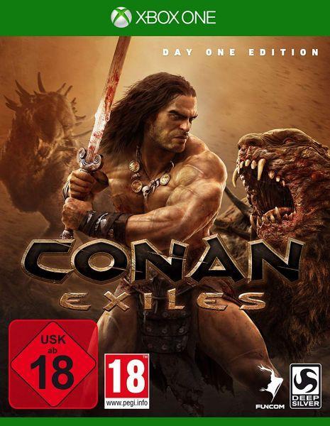 Conan Exiles-Day One Edition Duits (Xbox One) Gebruikt, Spelcomputers en Games, Games | Xbox One, Zo goed als nieuw, Ophalen of Verzenden