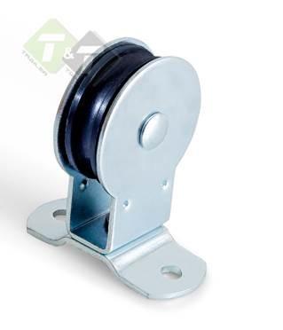 Staande Katrol - 50 Mm Katrol 6.5mm Diameter Kabel - Katrol, Doe-het-zelf en Verbouw, IJzerwaren en Bevestigingsmiddelen, 50 tot 100 mm