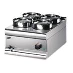 Silverlink 600 bain marie BS4W | 4 x 4,5L | RVS | 32,5 x..., Verzenden, Nieuw in verpakking