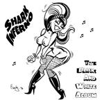 cd - Shark Inferno - The Black And White Album, Zo goed als nieuw, Verzenden