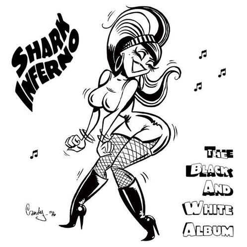 cd - Shark Inferno - The Black And White Album, Cd's en Dvd's, Cd's | Overige Cd's, Zo goed als nieuw, Verzenden