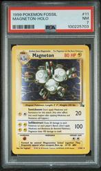 1999 Pokemon - Fossil - Magneton (Holo) #11 - PSA 7, Verzenden, Nieuw, Foil