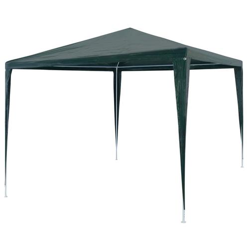 vidaXL Partytent 3x3 m PE groen, Tuin en Terras, Partytenten, Nieuw, Verzenden