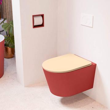 MONDIAZ LAVIE hangend toilet single fire rimless diepspoel beschikbaar voor biedingen