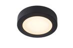 Lucide BRICE-LED - Badkamerlamp zwart 18cm rond dimbaar, Huis en Inrichting, Lampen | Plafondlampen, Verzenden, Nieuw, Trendy verlichting