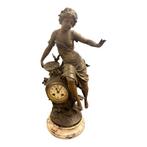 Klok - Doppo Louis & François Moreau - Antiek - Brons -, Antiek en Kunst