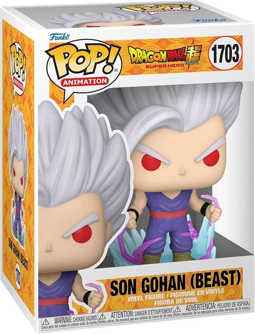 Funko Pop! - Dragon Ball Super Gohan Beast #1703 | Funko -, Verzamelen, Poppetjes en Figuurtjes, Nieuw, Verzenden