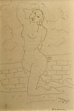 Franco Rognoni (1913-1999) - Nudo Femminile - NO RESERVE, Antiek en Kunst