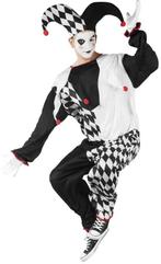 Clownspak Jester M/L, Kleding | Heren, Carnavalskleding en Feestkleding, Nieuw, Verzenden