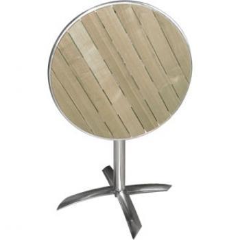 Ronde tafel met essenhouten blad kantelbaar, Zakelijke goederen, Horeca | Meubilair en Inrichting, Nieuw zonder verpakking, Ophalen of Verzenden