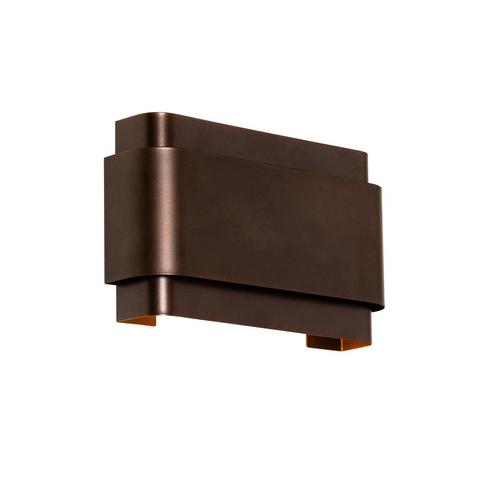 Industriële wandlamp donkerbrons 2-lichts - Coen, Huis en Inrichting, Lampen | Wandlampen, Nieuw, Overige materialen