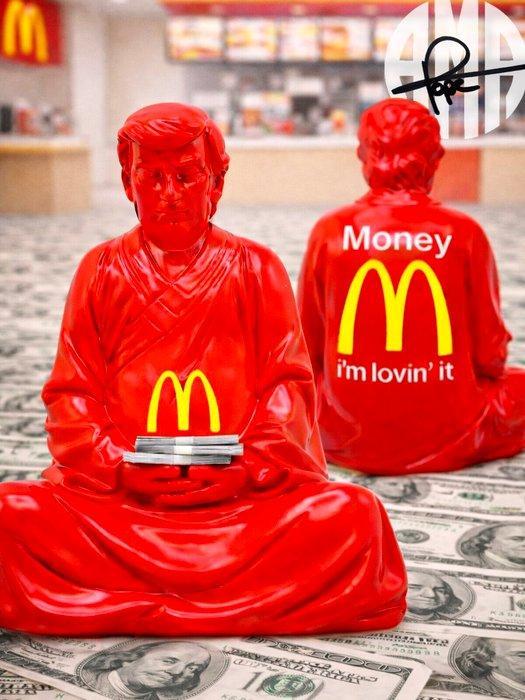 AMA • Pope (1985) - Holy Cash Trump - McDonalds, Antiek en Kunst, Kunst | Designobjecten