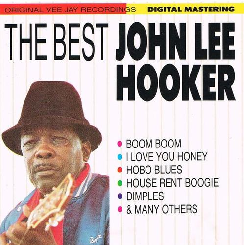 cd - John Lee Hooker - The Best... John Lee Hooker, Cd's en Dvd's, Cd's | Overige Cd's, Zo goed als nieuw, Verzenden