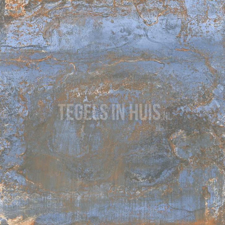 Vloertegel wandtegel xide blauw mat 120x120 gerectificeerd, Doe-het-zelf en Verbouw, Tegels, Vloertegels, Nieuw, 10 m² of meer