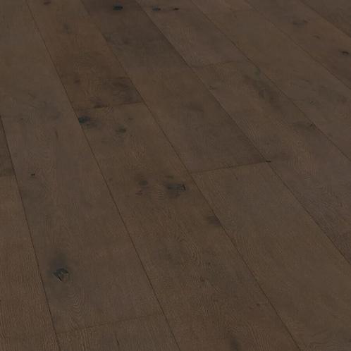 FLOER Hybride Hout 5012 Zwart Eiken Rustiek (23,3 cm) Parket, Huis en Inrichting, Stoffering | Vloerbedekking, Parket, Overige kleuren