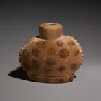 Maya Terracotta Gif- of toverdrankfles. 300-700 n.Chr. 6,2