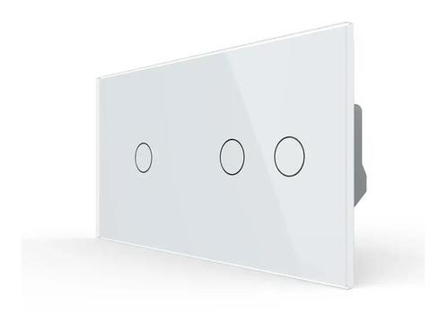 Livolo Touch LED Dimmer – Wit | 1+2 | Drievoudig, Doe-het-zelf en Verbouw, Elektra en Kabels, Schakelaar, Nieuw, Ophalen of Verzenden