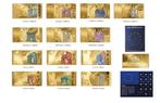 13 x 1/1000 Troy Ounce - Goud .999 - Euro Banknotes Coin