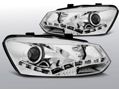 Koplampen Devil Eyes DRL-Look | Volkswagen Polo 6R 2009-2014, Auto-onderdelen, Verlichting, Nieuw, Volkswagen, Verzenden